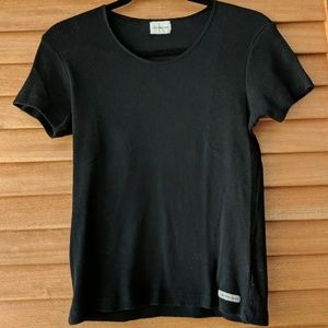 Vintage 90s CK Calvin Klein jeans baby rib tee